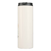 Esthetische illustraties, Girl's Coffee Thermosbeker (Achterkant)