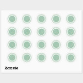 Esthetische inspirerende sticker met citaat (Vel)