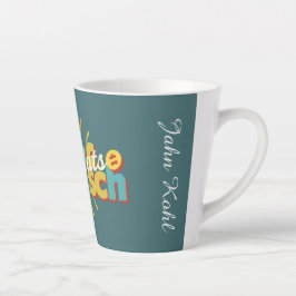Esthetische Kaffeeklatsch Duitse Tradities Latte Mok