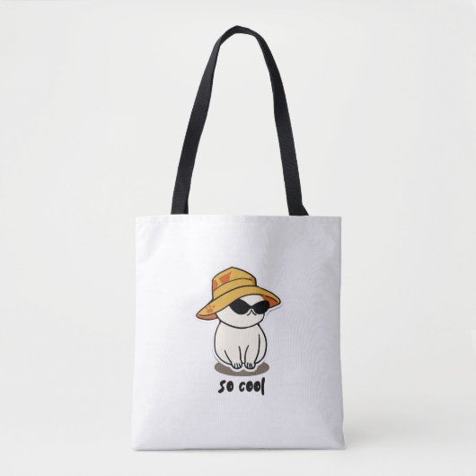 Esthetische Kawaii-Tas Tote Bag (Voorkant)