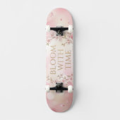 Esthetische Kersenbloesem Skateboard - (Voorkant)