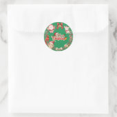 Esthetische kerst speciale stickers (Tas)