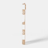 Esthetische kerstchecker telefoonhoesje iPhone hoesje (Rechterkant)