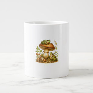 Esthetische Kikker Paddenstoel Cottagecore Goblinc Grote Koffiekop