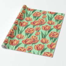 esthetische klassieke Oranje tulpenflora