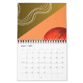 Esthetische kleurenpalet 2021 kalender (Mar 2027)