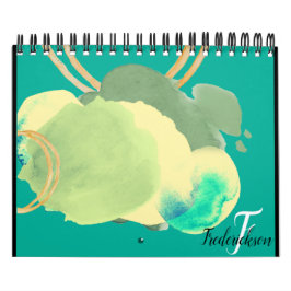 Esthetische kleurenpalet 2021 kalender