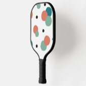 Esthetische kleurrijke Stippen Pickleball Paddle (Links)