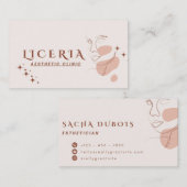 esthetische kliniek visitekaartje (Voorkant / Achterkant)