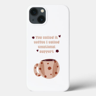 Esthetische Koffie iPhone Case – Boho Koffie Liefh