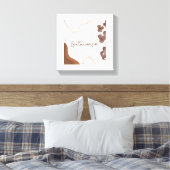 Esthetische kunst aan de muur canvas afdruk (Insitu (Slaapkamer))