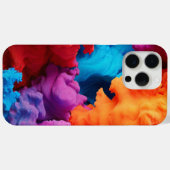 Esthetische Kunst Abstracte Kleurrijke Splash Case-Mate iPhone Case (Achterkant (horizontaal))