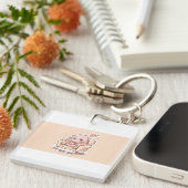 Esthetische Kunststickers – Stijlvolle Laptop & Pl Sleutelhanger (Voorkant Rechts)