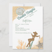 Esthetische kust Cowgirl vrijgezellenweekend Kaart (Voorkant)