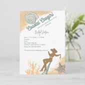 Esthetische kust Cowgirl vrijgezellenweekend Kaart (Staand voorkant)