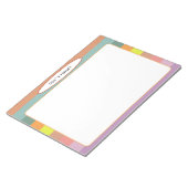 Esthetische landschapslijnen Notitieblok (Schuin)