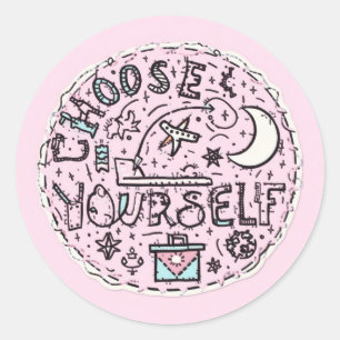 Esthetische laptop Sticker – kies zelf