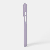 Esthetische lavendel minimalistische initiaal B iPhone Hoesje (Linkerkant)