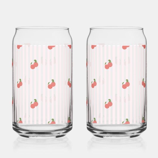 Esthetische leraar Apple-beker Blikvorm Glas (Voorkant)