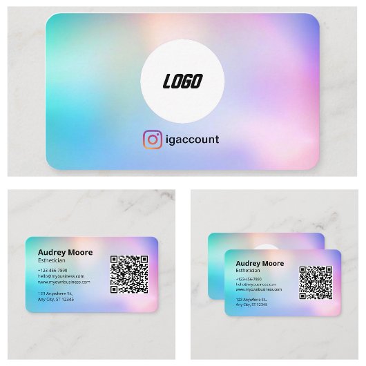 Esthetische Logo Sjablonen Visitekaartje