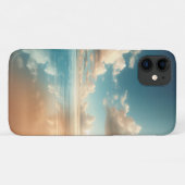 Esthetische lucht weerspiegeld in rustig water - D Case-Mate iPhone Case (Achterkant (horizontaal))