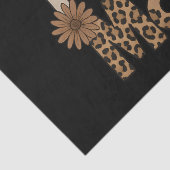 Esthetische Mama Typografie Leopard Gift Tissuepapier (Detail)