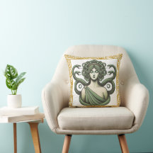 Esthetische Medusa Art Pillow 2