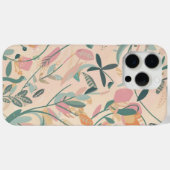 Esthetische meisjesachtige botanische roze achterg Case-Mate iPhone case (Achterkant (horizontaal))