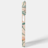 Esthetische meisjesachtige botanische roze achterg Case-Mate iPhone case (Achterkant / Rechts)