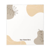 Esthetische memo notitieblok (Voorkant)