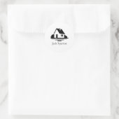 Esthetische minimale sticker (Tas)