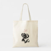 esthetische minimale tote bag (Achterkant)
