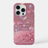 Esthetische Minimalistische iPhone Hoes Hoesje (Achterkant)