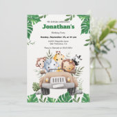 Esthetische minimalistische uitnodiging voor diere (Staand voorkant)