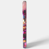 Esthetische Monogrammed Glitter Luxe Case-Mate iPhone Case (Achterkant / Links)