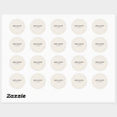 Esthetische Motiverende Quote Sticker – Stille Gro (Vel)