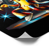 Esthetische Nana Disco Poster (Hoek)