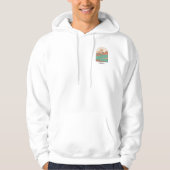 Esthetische Natuur  woestijnlandschap Hoodie (Voorkant)