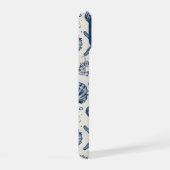 Esthetische Nautische Blauwe Oceanschelp Iphone Ho 15 Case (Rechterkant)