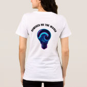 Esthetische Oceaangolf Lamp Tri-Blend Shirt (Achterkant)
