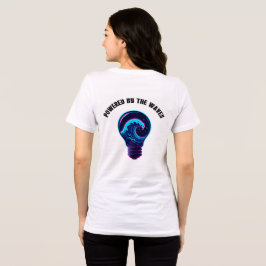 Esthetische Oceaangolf Lamp  Tri-Blend Shirt