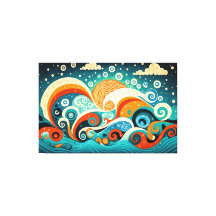 Esthetische oceaangolven