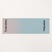 **Esthetische Ombre Yogamat (Voorkant (horizontaal))