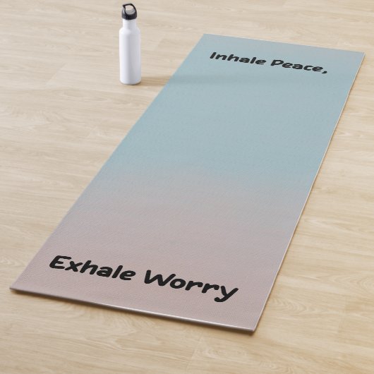 **Esthetische Ombre Yogamat (In situ)
