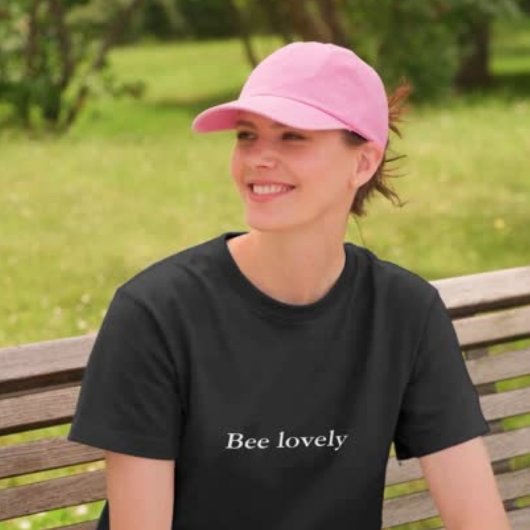 esthetische outfit citaat Bee mooi T-shirt