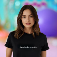 esthetische outfit citaat Trots en onstuitbaar