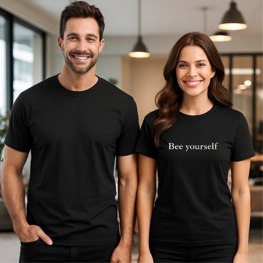 esthetische outfit quote Wees jezelf T-shirt