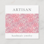 Esthetische Paarse Kettingen sieraden Display Kaar Informatiekaartje (Voorkant)