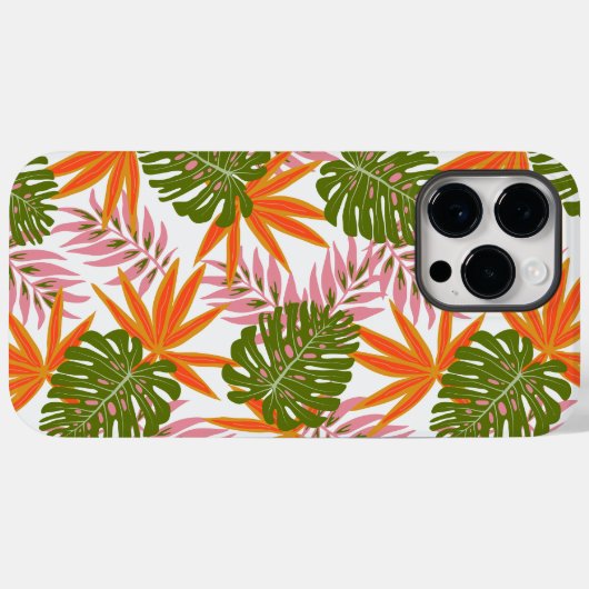 Esthetische Palm en Lily Botany Stoere iPhone-hoes Case-Mate iPhone Case (Achterkant (horizontaal))