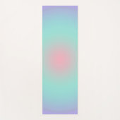Esthetische Pastel Rainbow Reflections Gradient Yogamat (Voorkant)